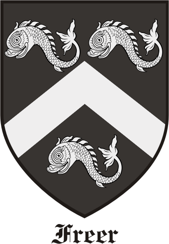 FREER family crest