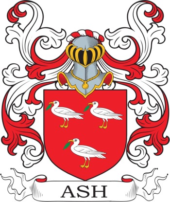 ASH family crest