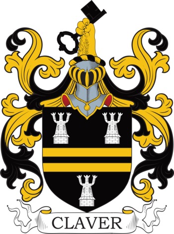 CLAVER family crest