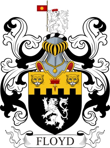 FLOYD family crest