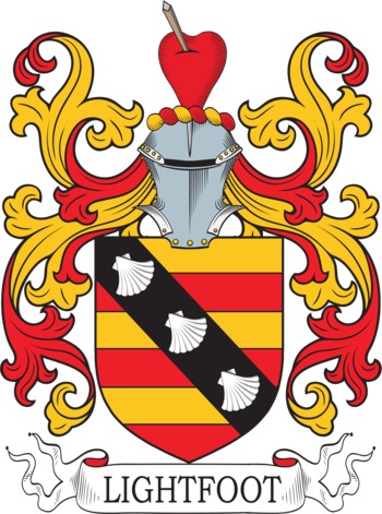 LIGHTFOOT family crest