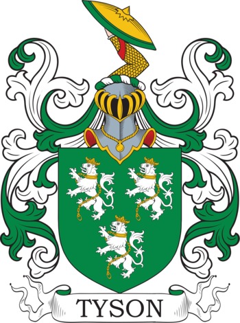 TYSON family crest