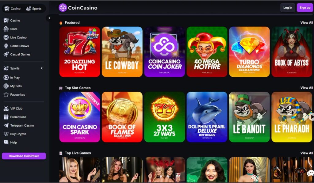 CoinCasino Crypto Casino