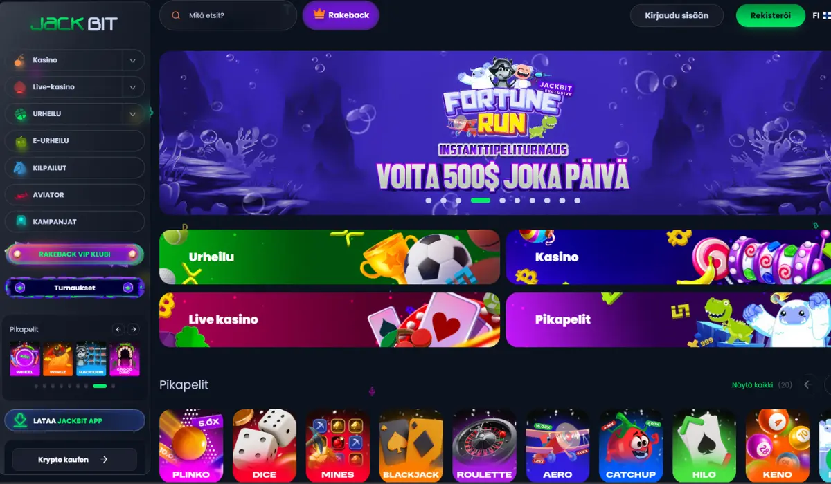 JackBit Finnish Casino